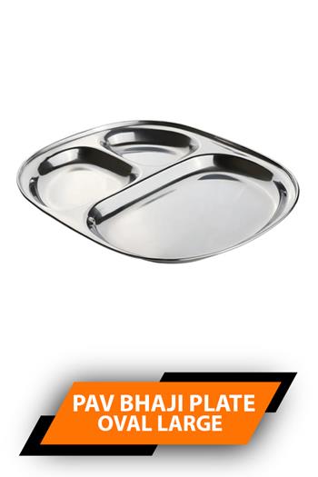 Tej Pav Bhaji Plate Oval Large